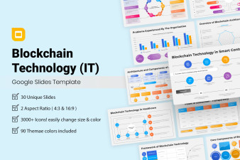 Blockchain Technology (IT) Google Slides Template